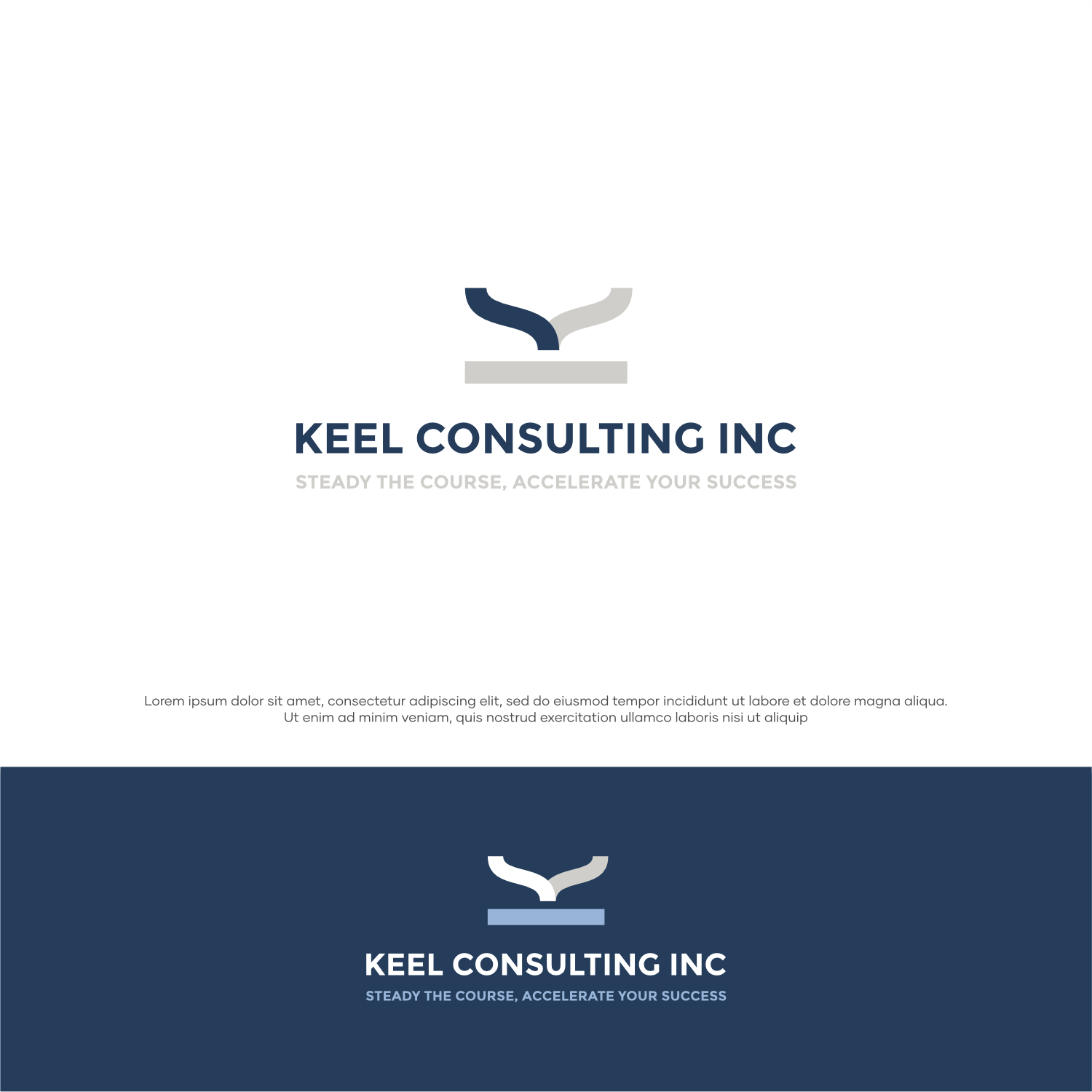 Logo Design by ThiagoB for Keel Consulting Inc | Design #34527778