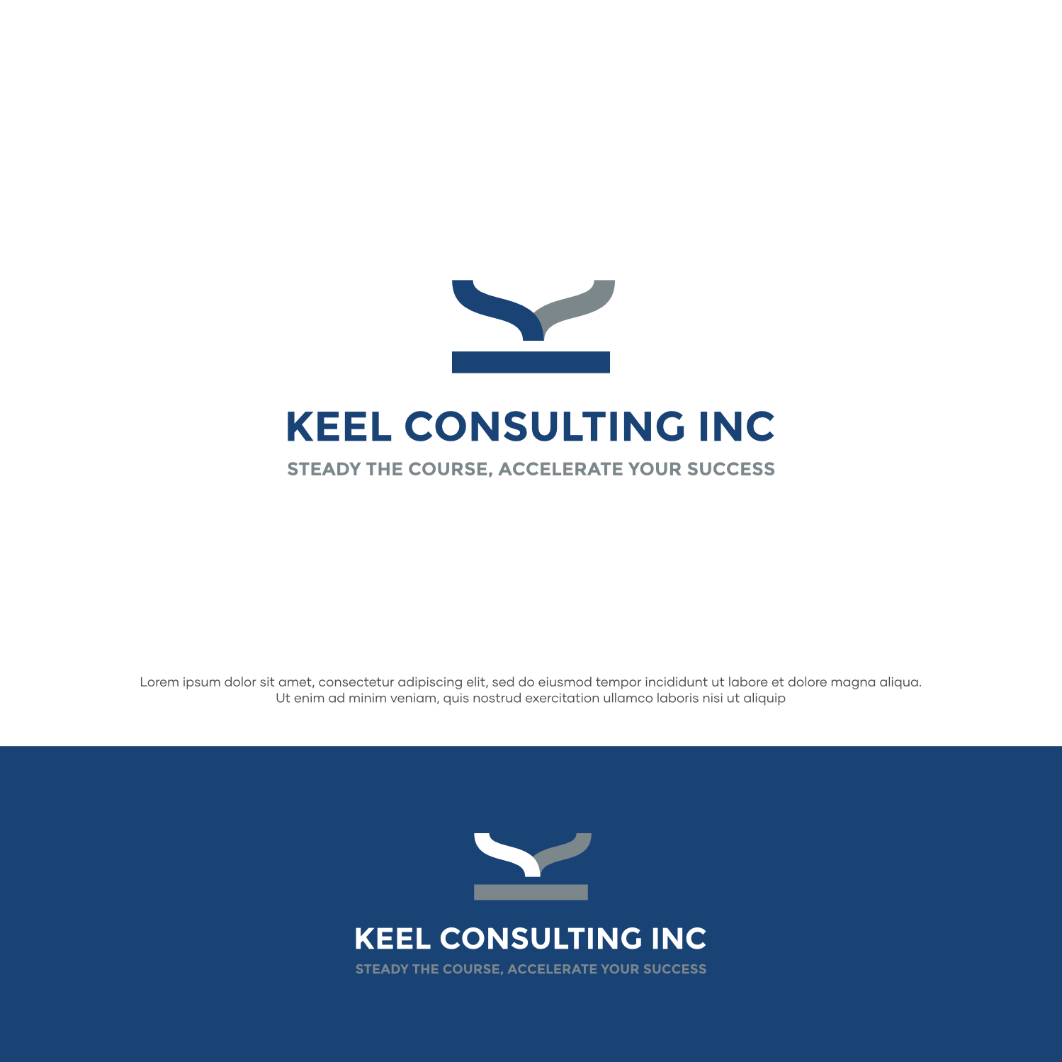 Logo Design by ThiagoB for Keel Consulting Inc | Design #34527781
