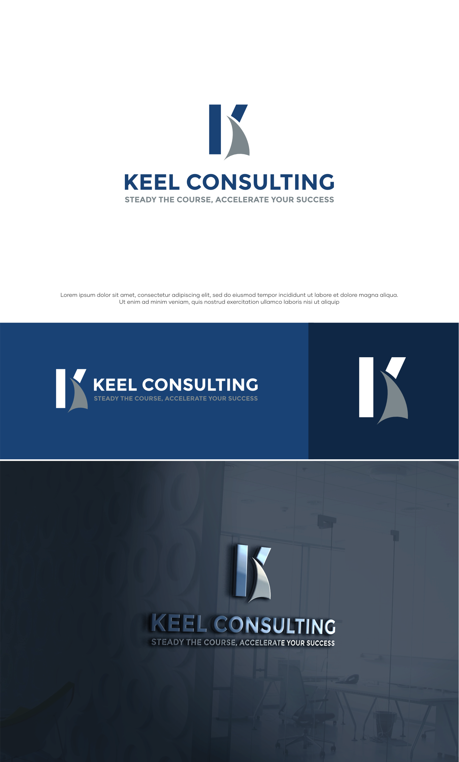 Logo Design by ThiagoB for Keel Consulting Inc | Design #34530486