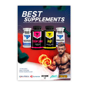 Design de Flyer par LuisParra19 pour 6 Pack Supplements | Design : #34522058