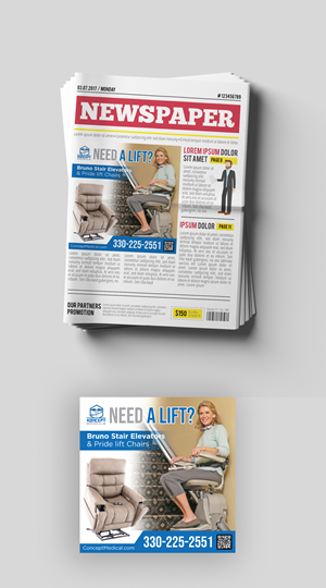 Diseño de Anuncio de Prensa por WrapTonic24 para Koncept Medical, LLC | Diseño: #34559693