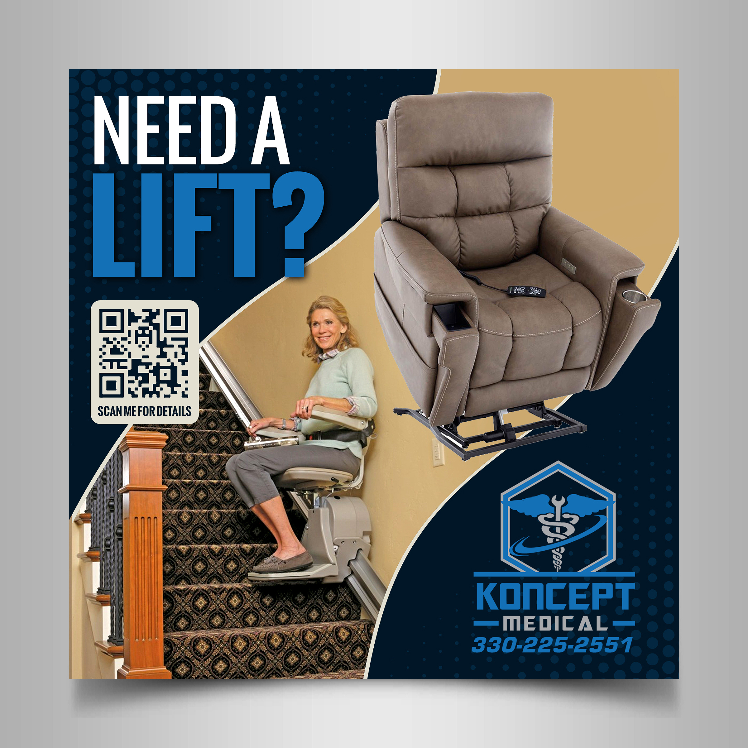 Newspaper Ad Design by Designers Hub for Koncept Medical, LLC | Design #34545011