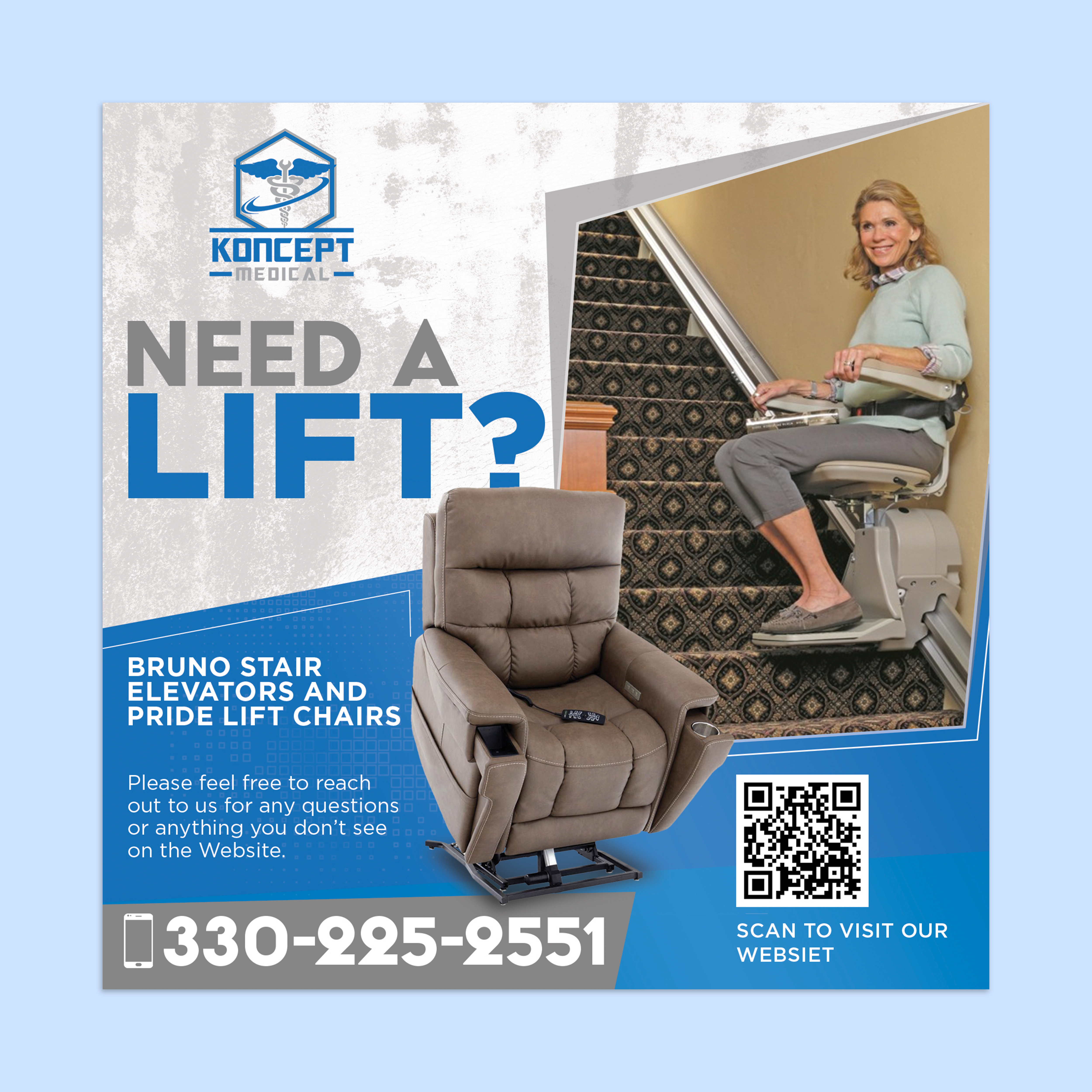 Newspaper Ad Design by Sun Creative for Koncept Medical, LLC | Design #34554534