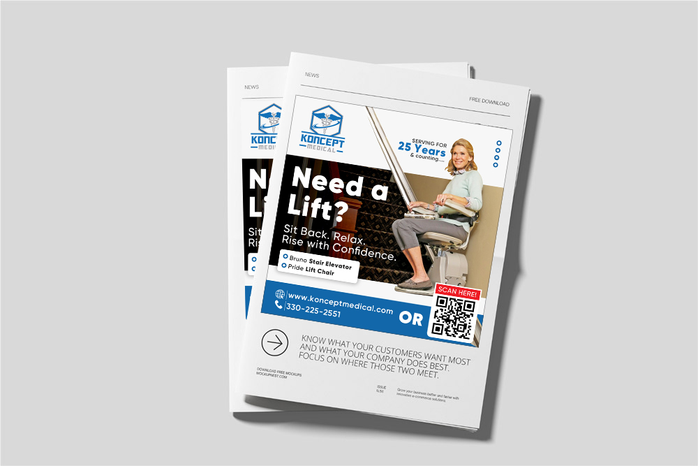 Diseño de Anuncio de Prensa por Waseem M.Ashraf para Koncept Medical, LLC | Diseño #34514115