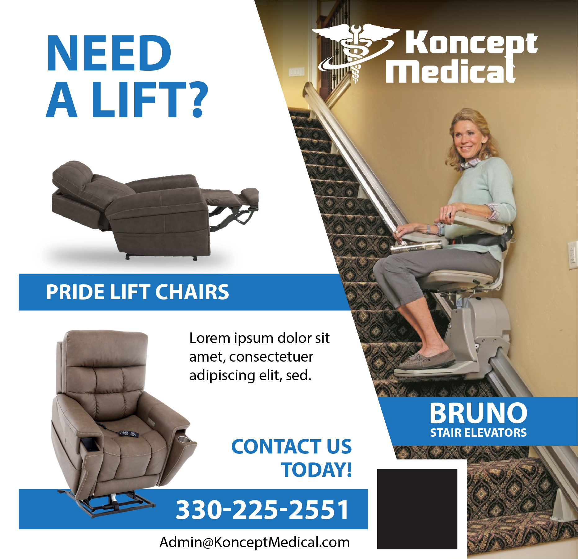 Diseño de Anuncio de Prensa por sumdes para Koncept Medical, LLC | Diseño #34556366