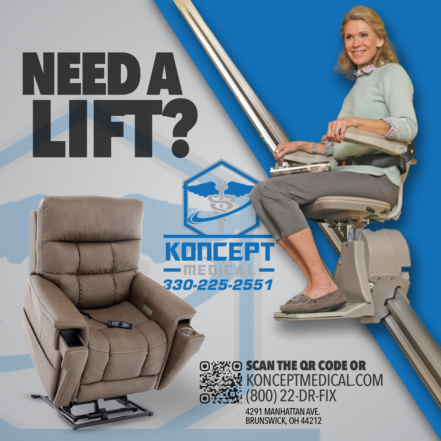 Newspaper Ad Design by robertr400 for Koncept Medical, LLC | Design #34519348