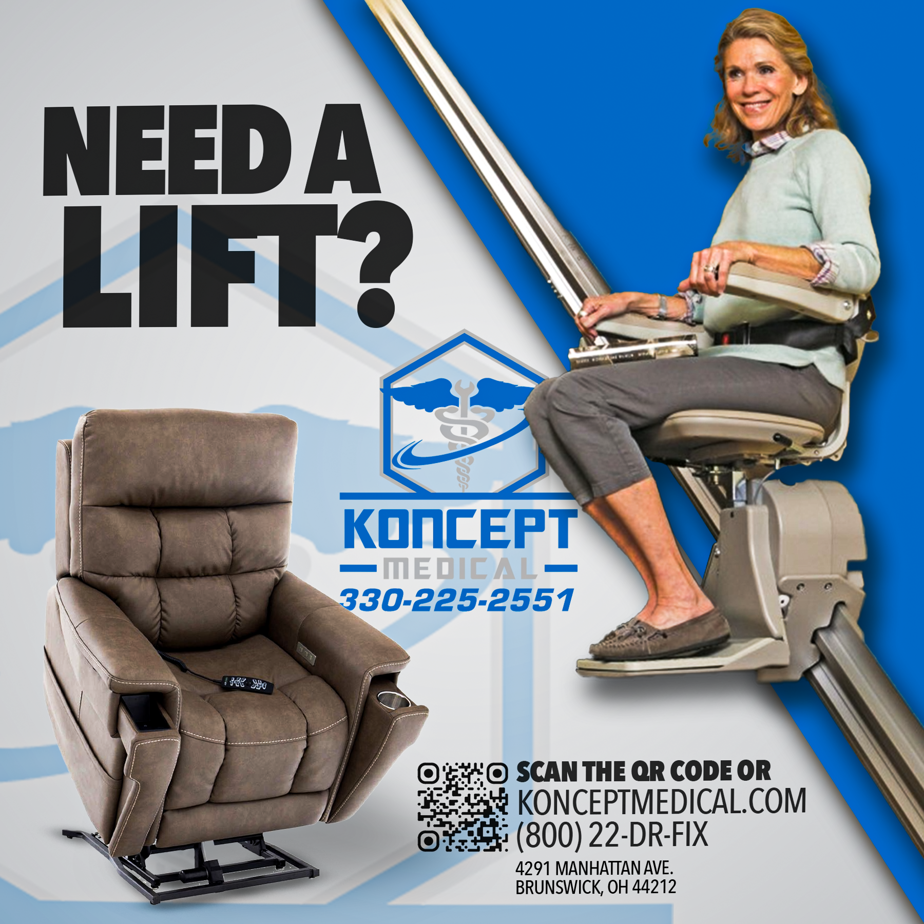 Newspaper Ad Design by robertr400 for Koncept Medical, LLC | Design #34519363