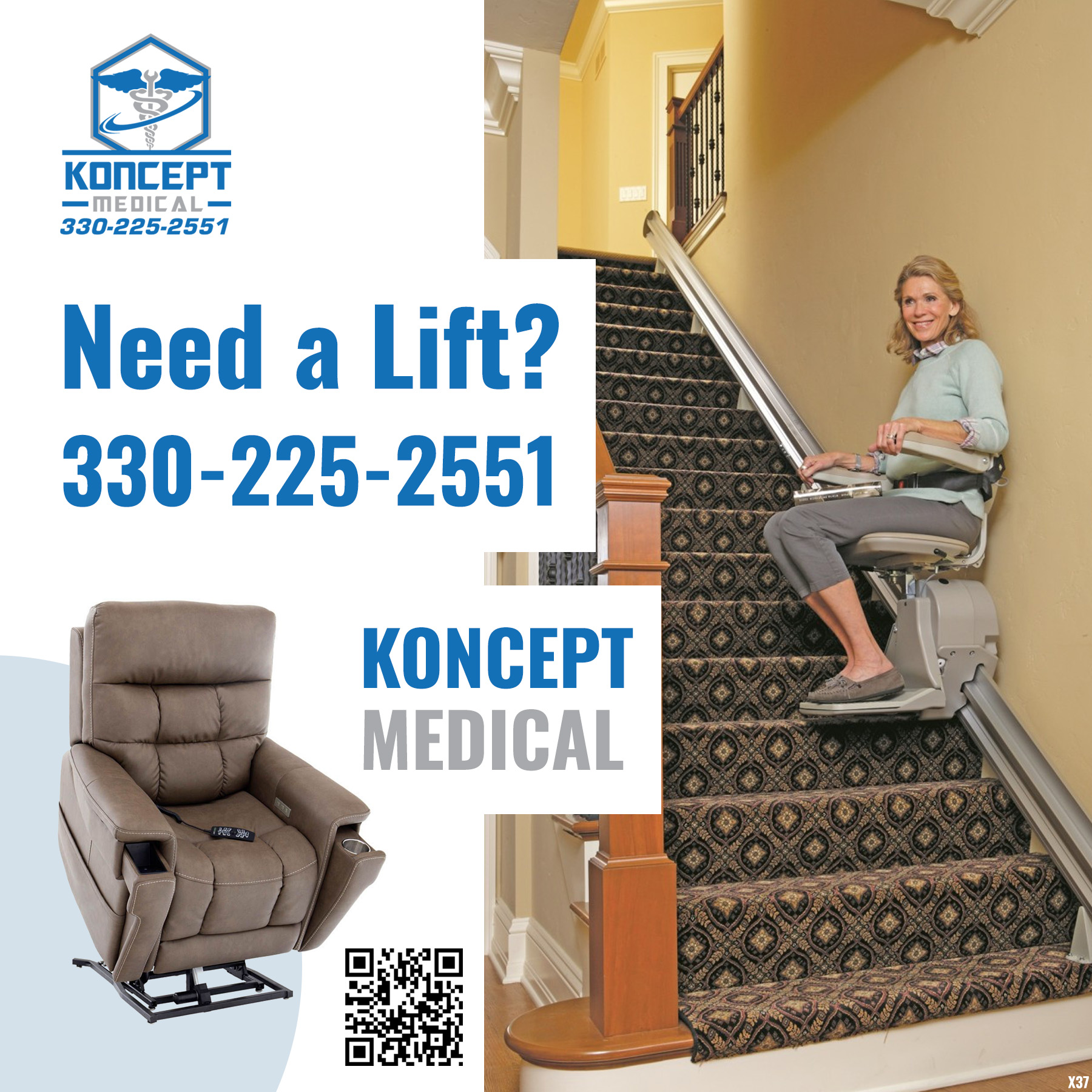 Newspaper Ad Design by pb for Koncept Medical, LLC | Design #34518571
