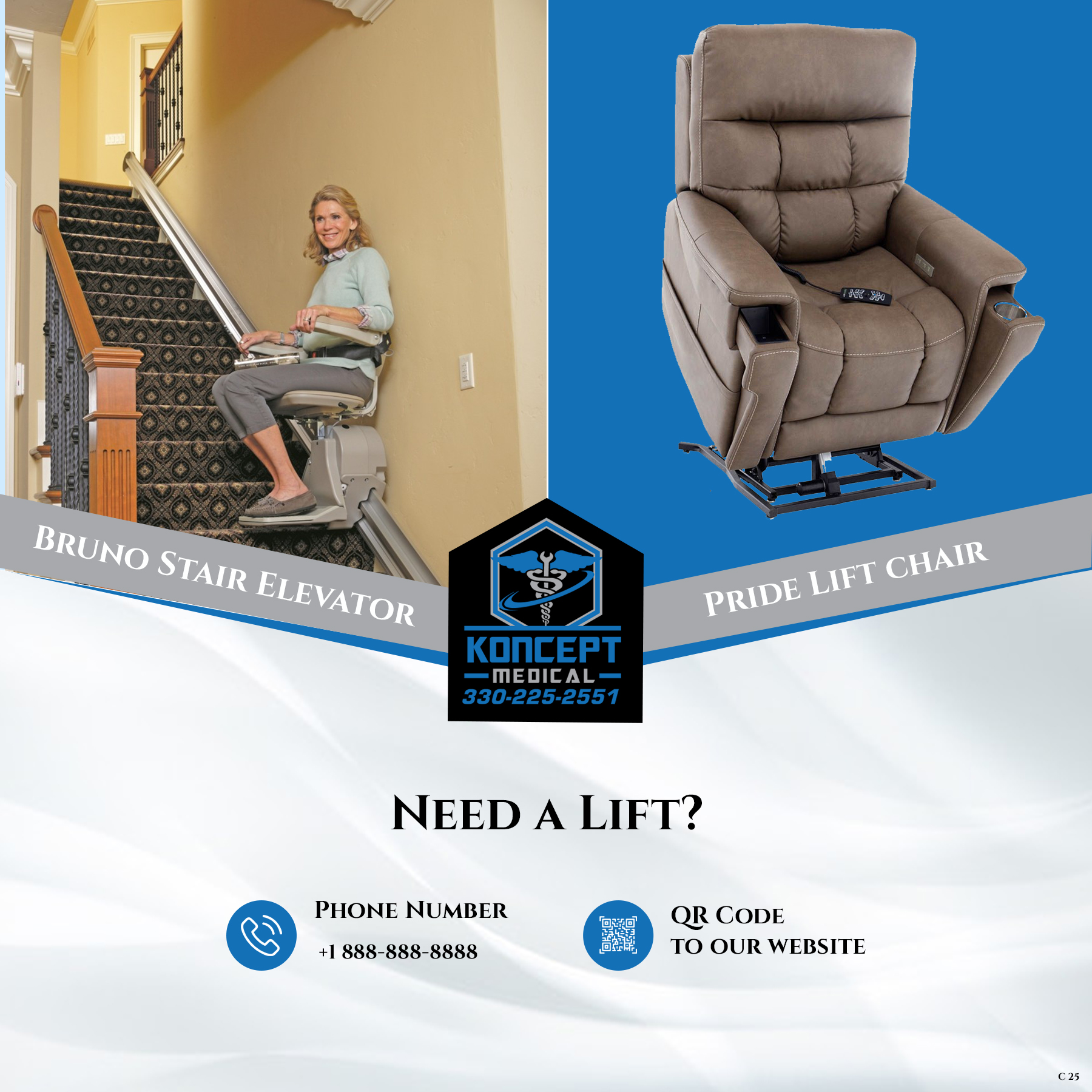 Newspaper Ad Design by pb for Koncept Medical, LLC | Design #34529601