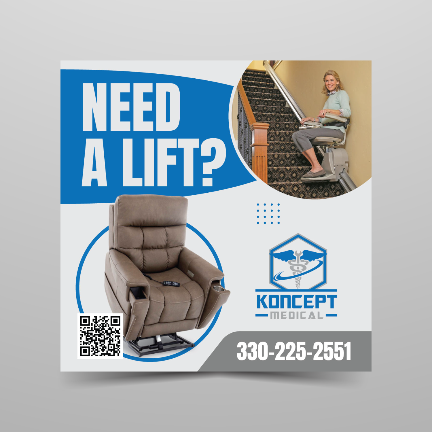 Newspaper Ad Design by JK18 for Koncept Medical, LLC | Design #34522052