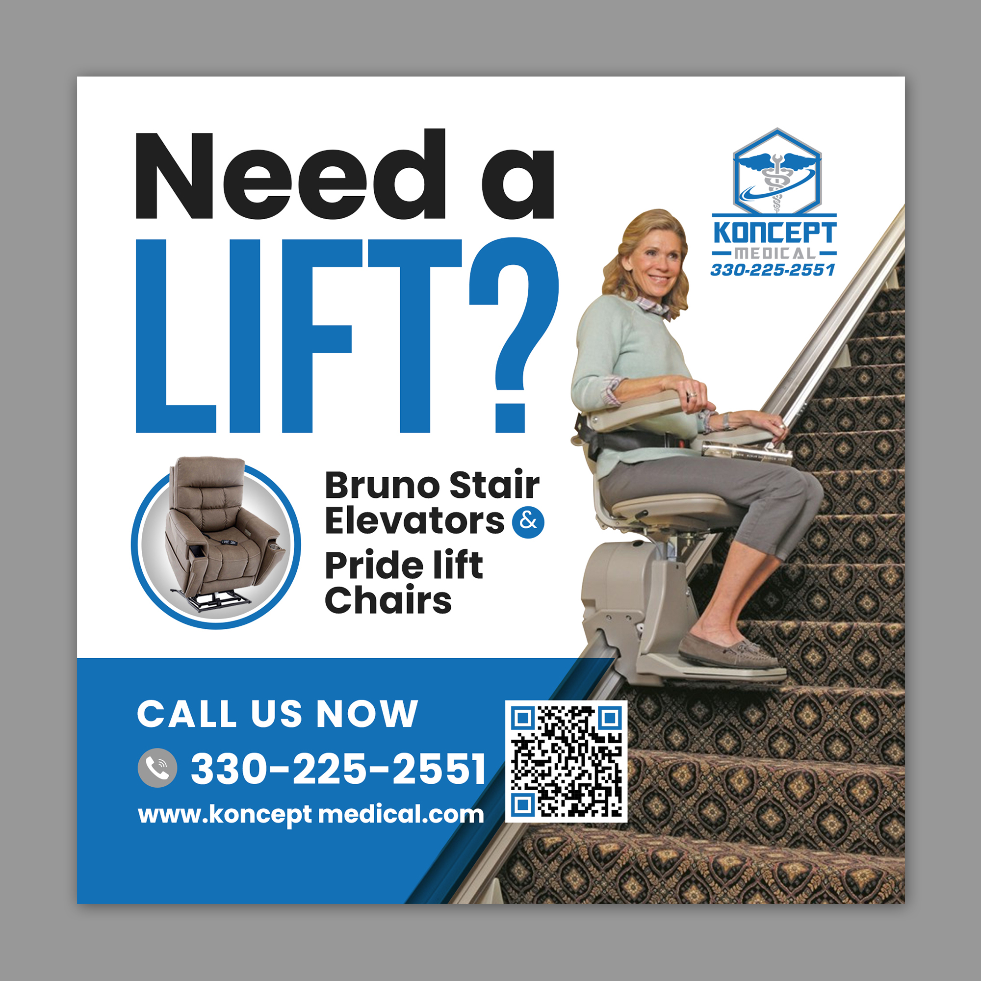 Newspaper Ad Design by debdesign for Koncept Medical, LLC | Design #34516952