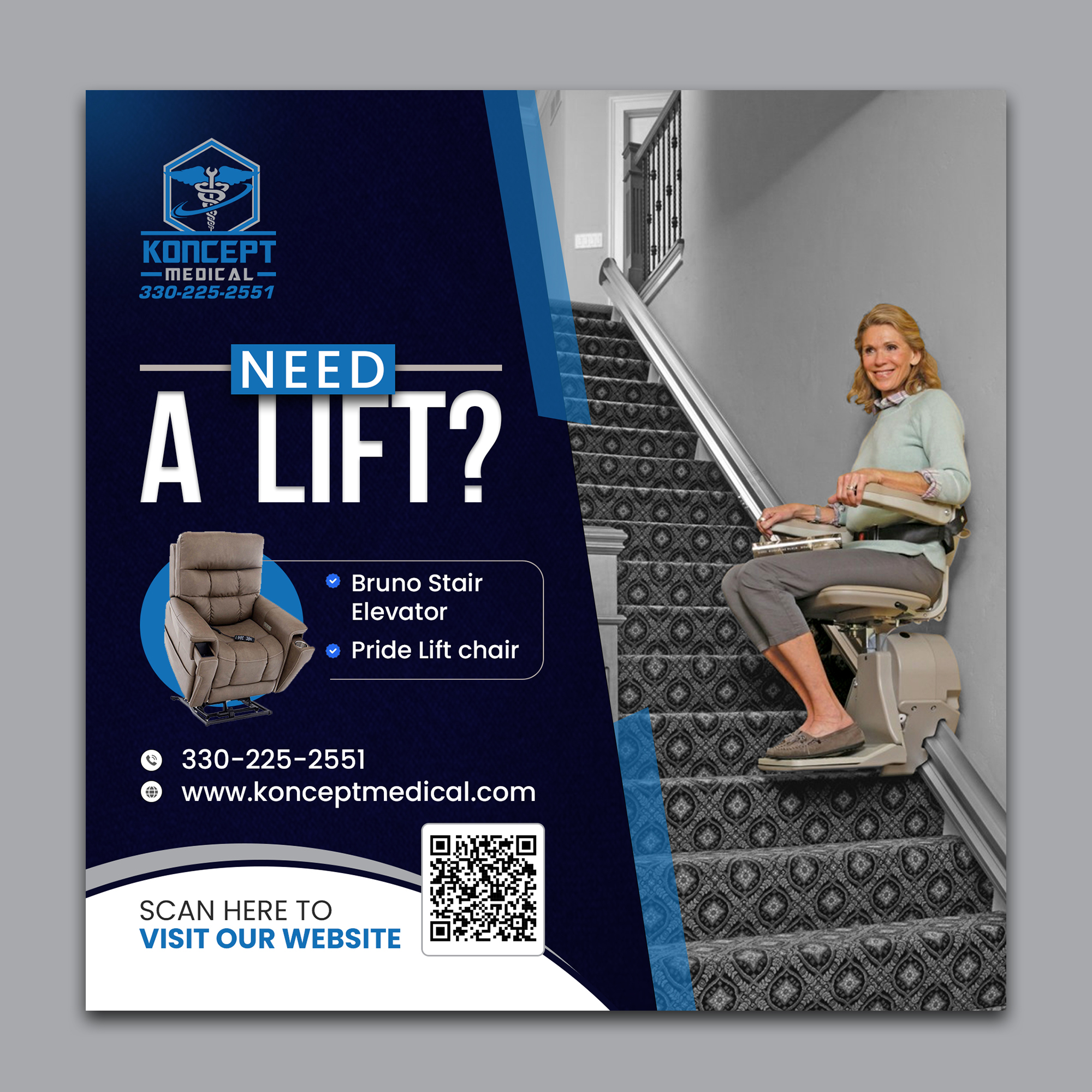 Newspaper Ad Design by debdesign for Koncept Medical, LLC | Design #34517909