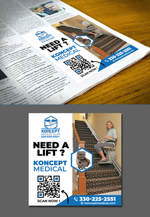 Diseño de Anuncio de Prensa por websmartusa para Koncept Medical, LLC | Diseño: #34528624