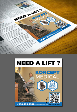 Diseño de Anuncio de Prensa por websmartusa para Koncept Medical, LLC | Diseño: #34528629