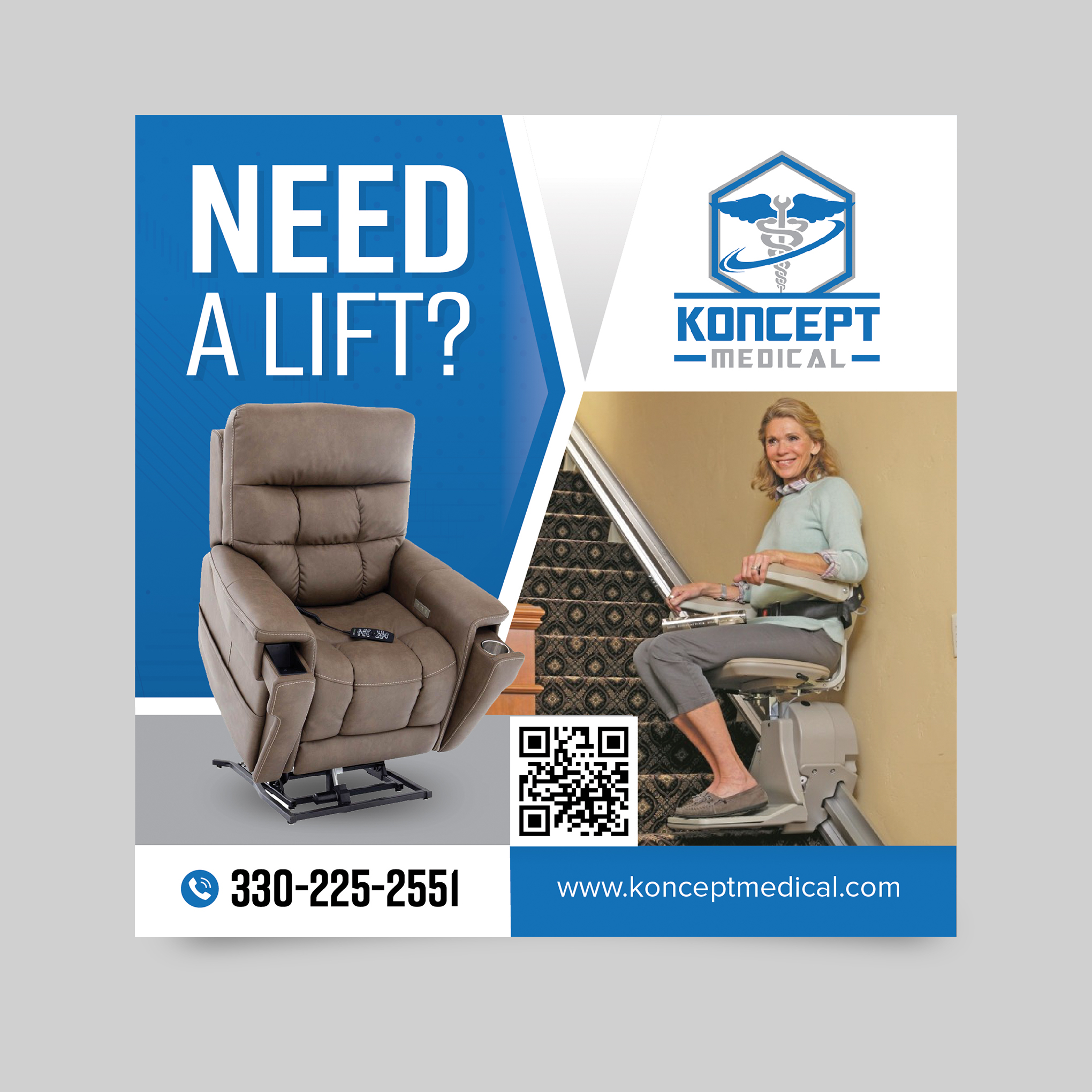 Zeitungsanzeige-Design von Dzhafir für Koncept Medical, LLC | Design #34521866