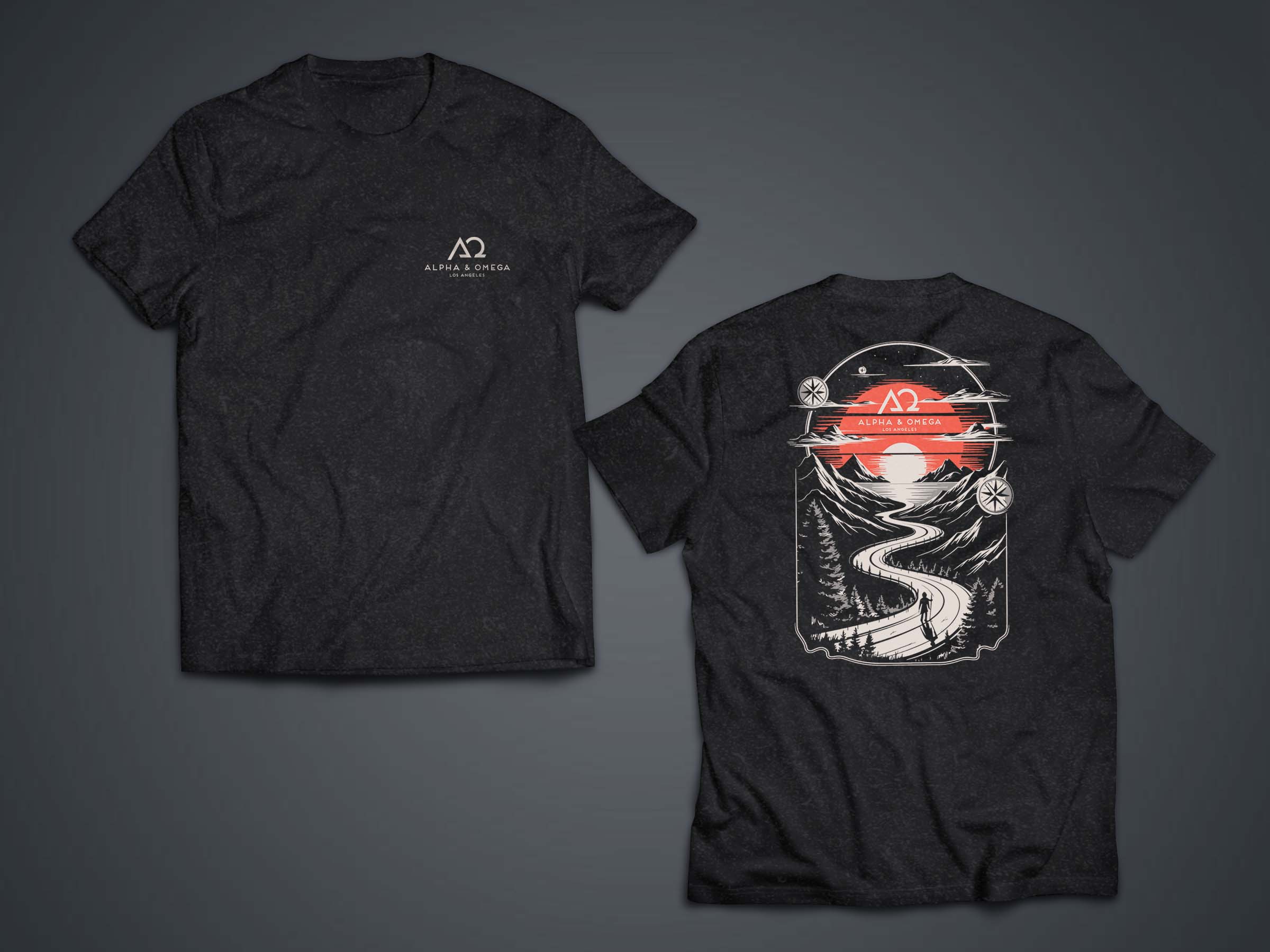 T-shirt Design by Lumen Branding for Alpha & Omega Entertainment | Design #34570180