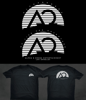 Design de T-shirt par SpaGGy pour Alpha & Omega Entertainment | Design : #34639903
