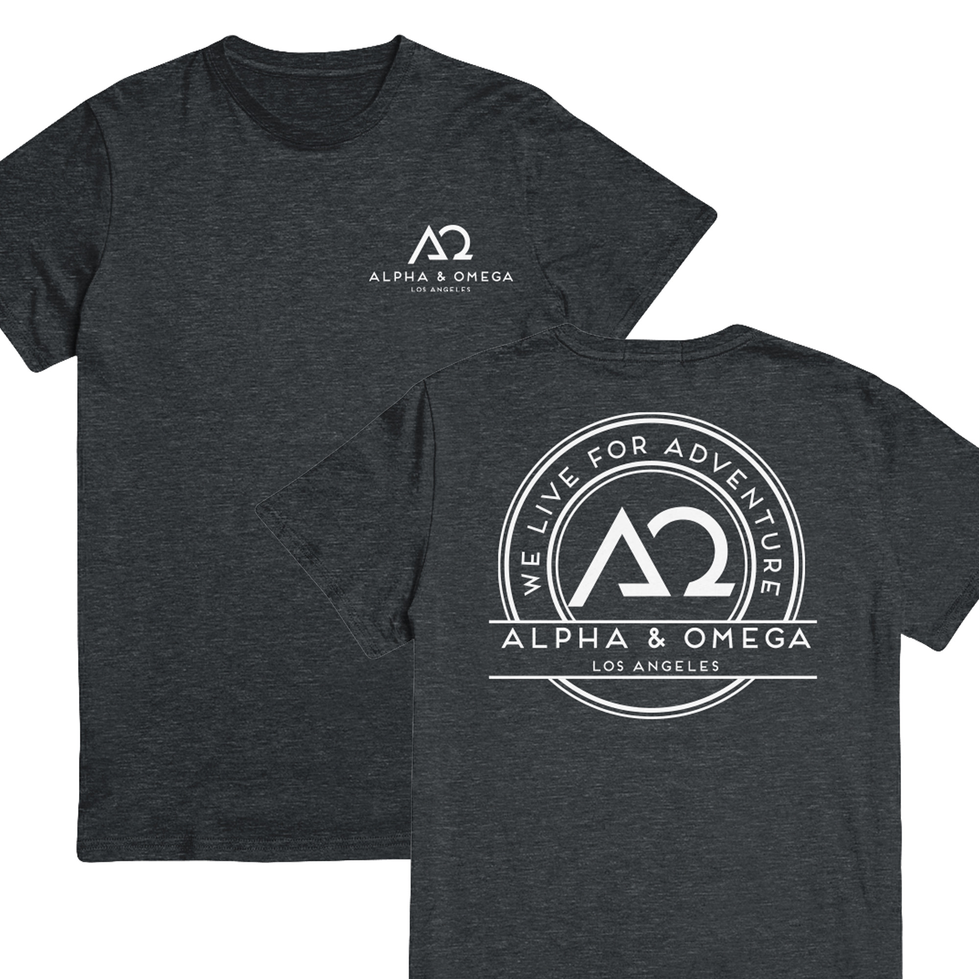 T-shirt Design by Teespixels for Alpha & Omega Entertainment | Design #34568343