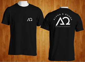 T-shirt Design by MangkuJiwo for Alpha & Omega Entertainment | Design: #34581300