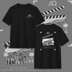 T-shirt Design by V FOUR Design for Alpha & Omega Entertainment | Design: #34616163