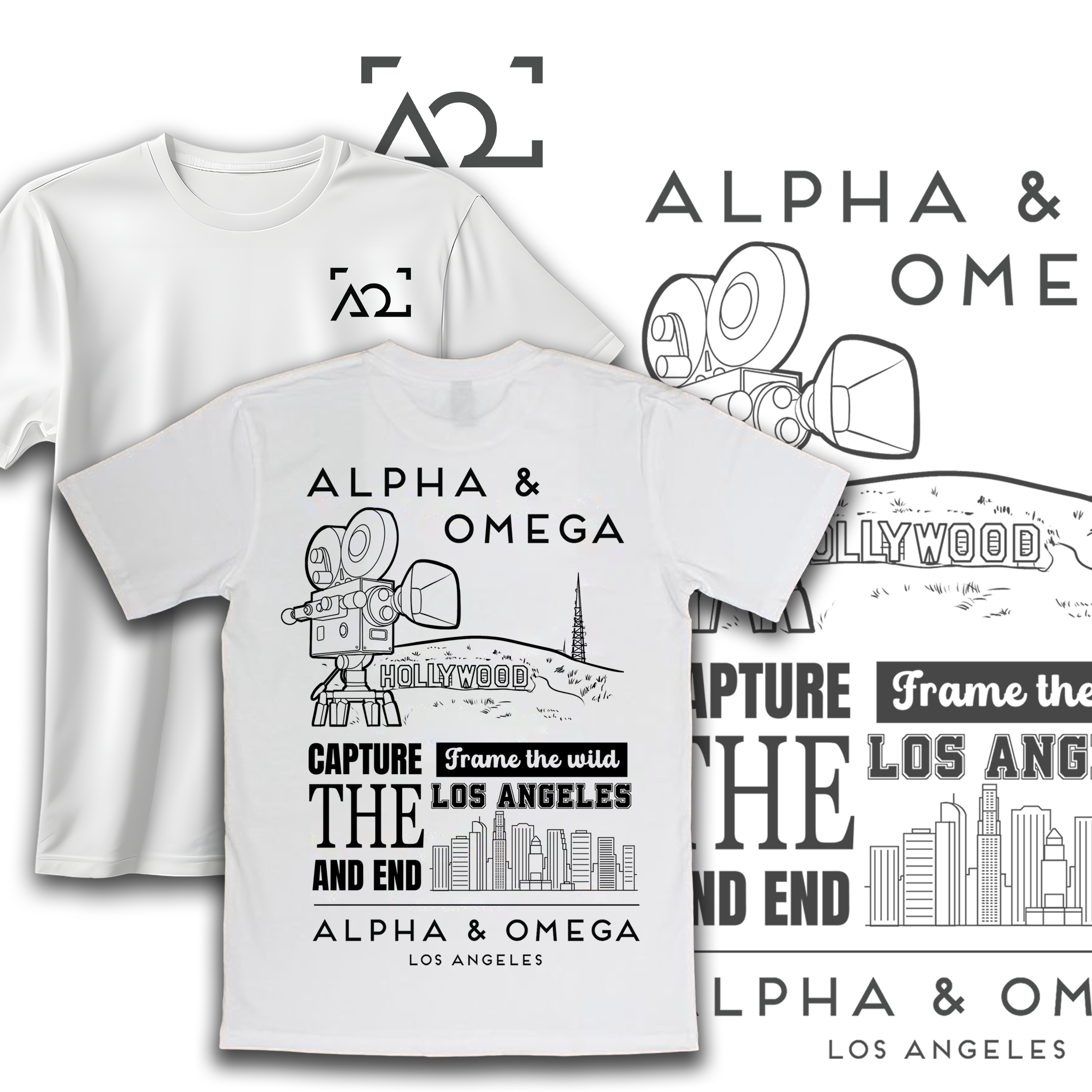 T-shirt Design by Fortunate Studio for Alpha & Omega Entertainment | Design #34532614