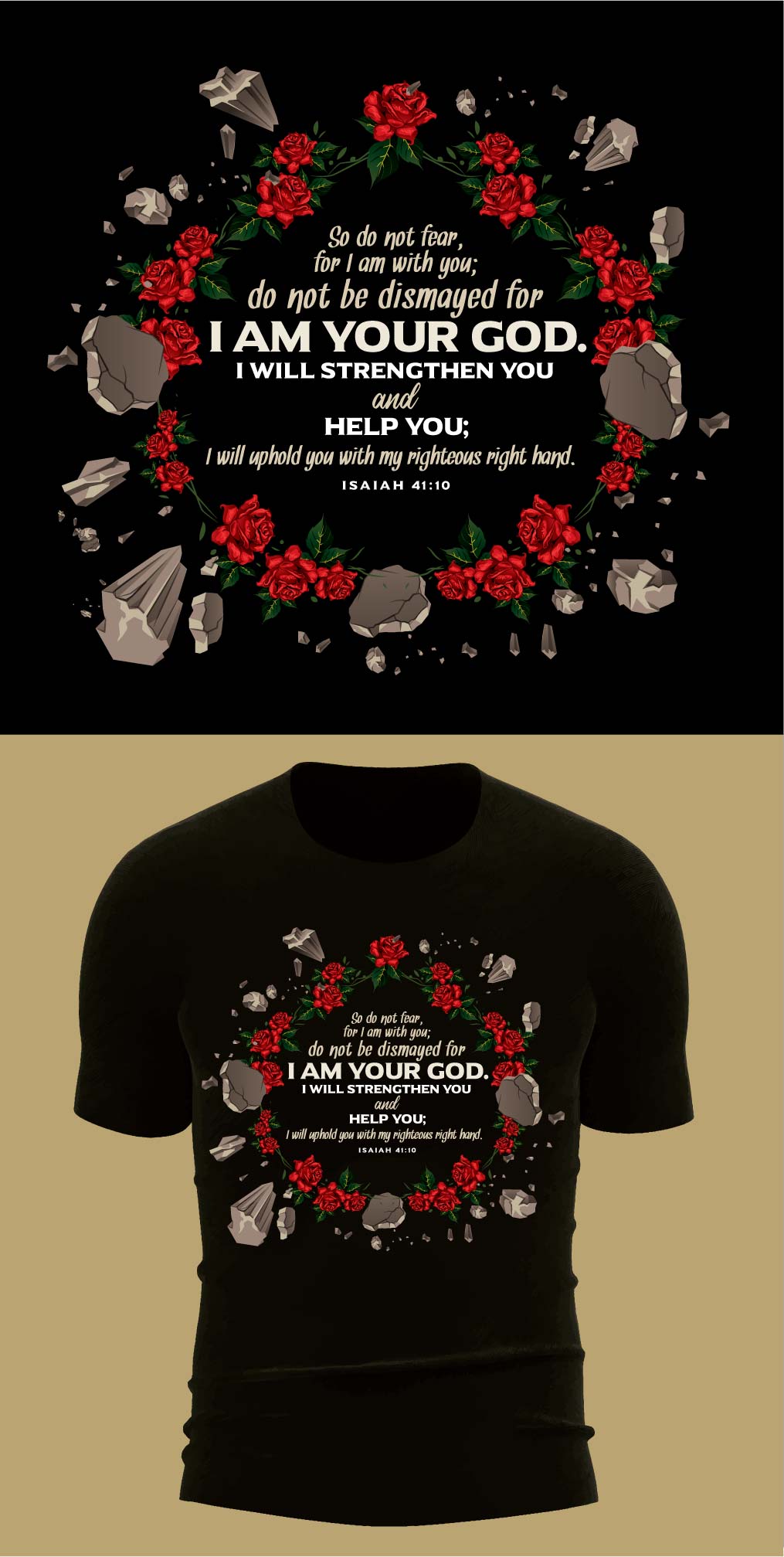 T-shirt Design by ally designs for Never Settle Athletic Apparel LLC | Design #34535317