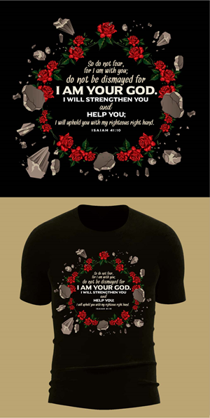 T-shirt Design by ally designs