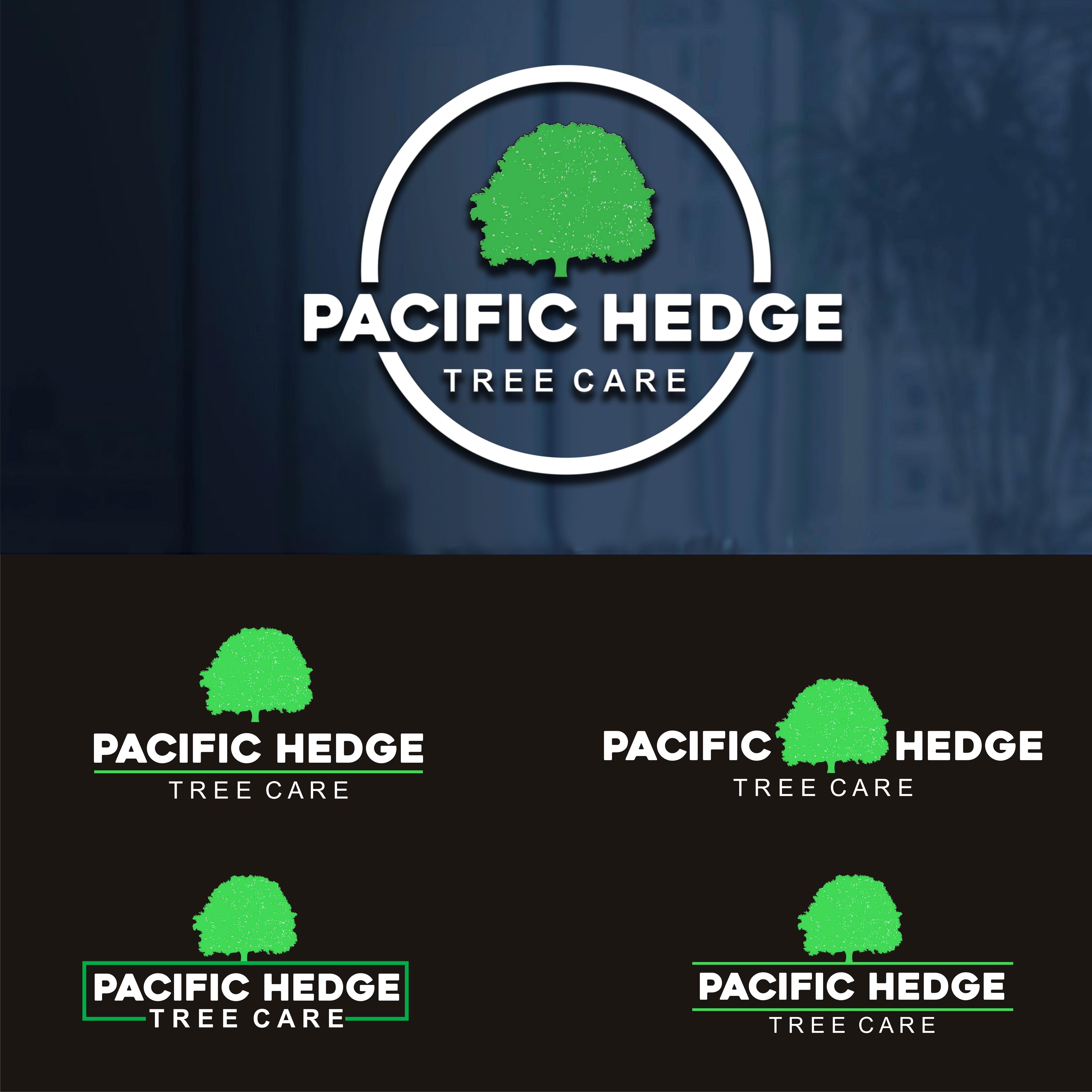 Logo Design by All art for Pacific Hedge Tree Care | Design #34519981