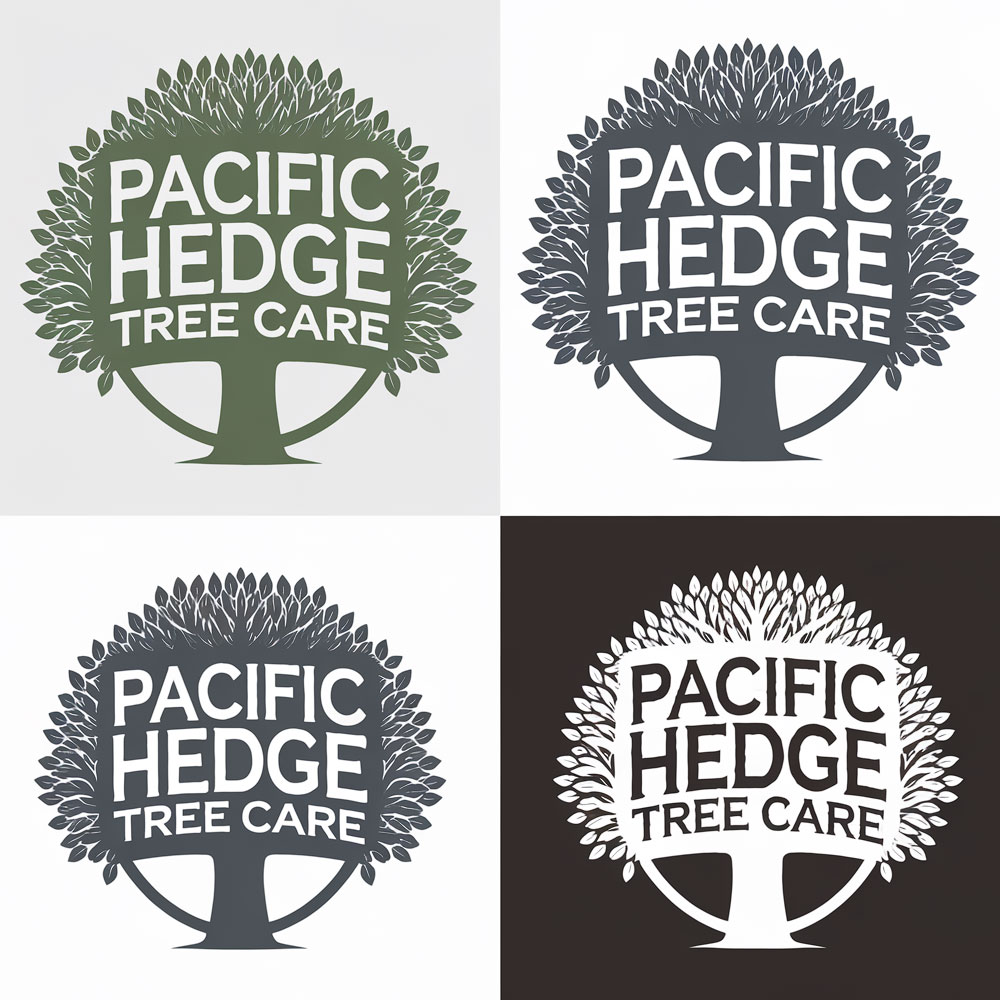 Logo Design by KING JM for Pacific Hedge Tree Care | Design #34526179