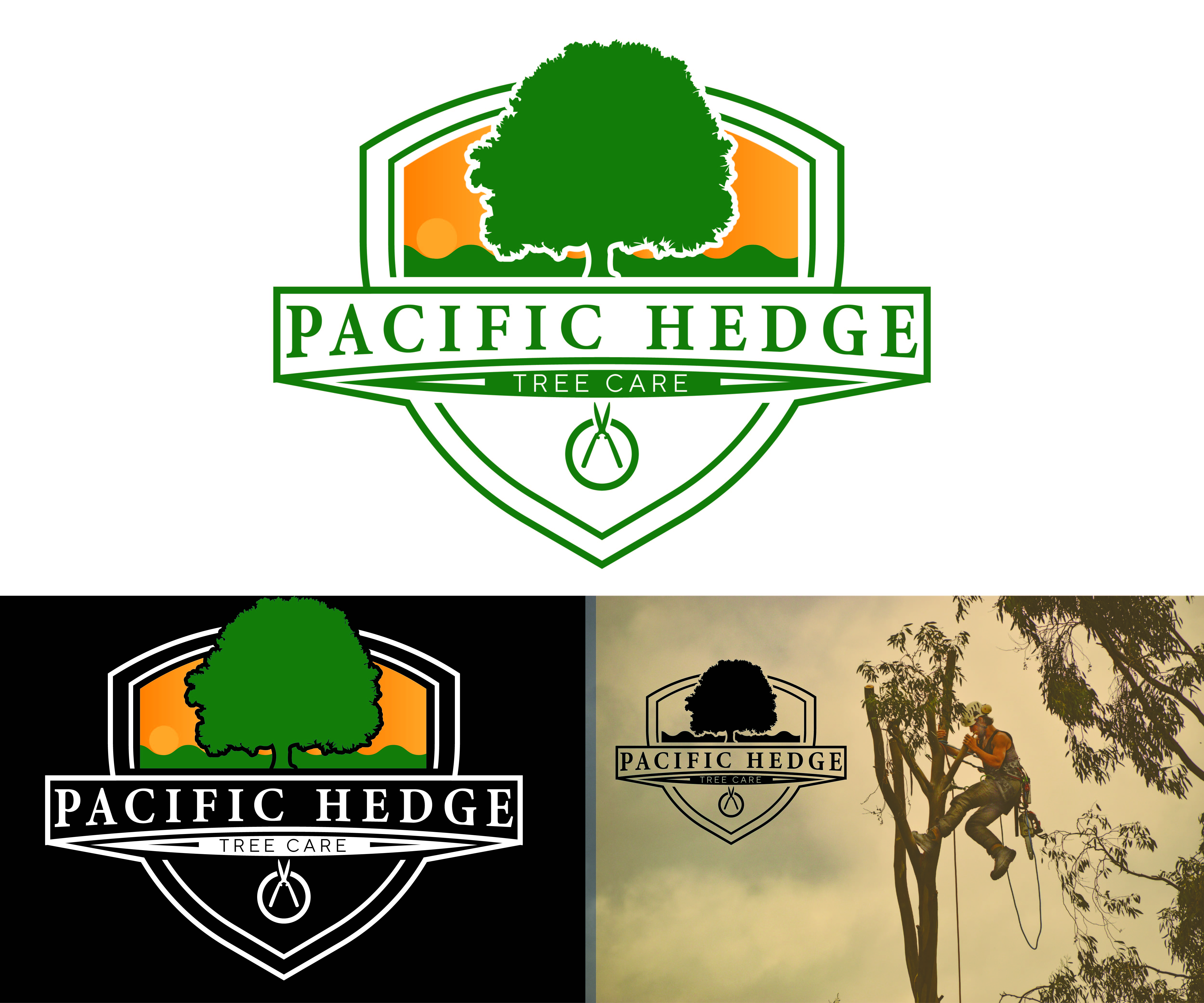 Logo-Design von Fortune Howard Designs für Pacific Hedge Tree Care | Design #34525390