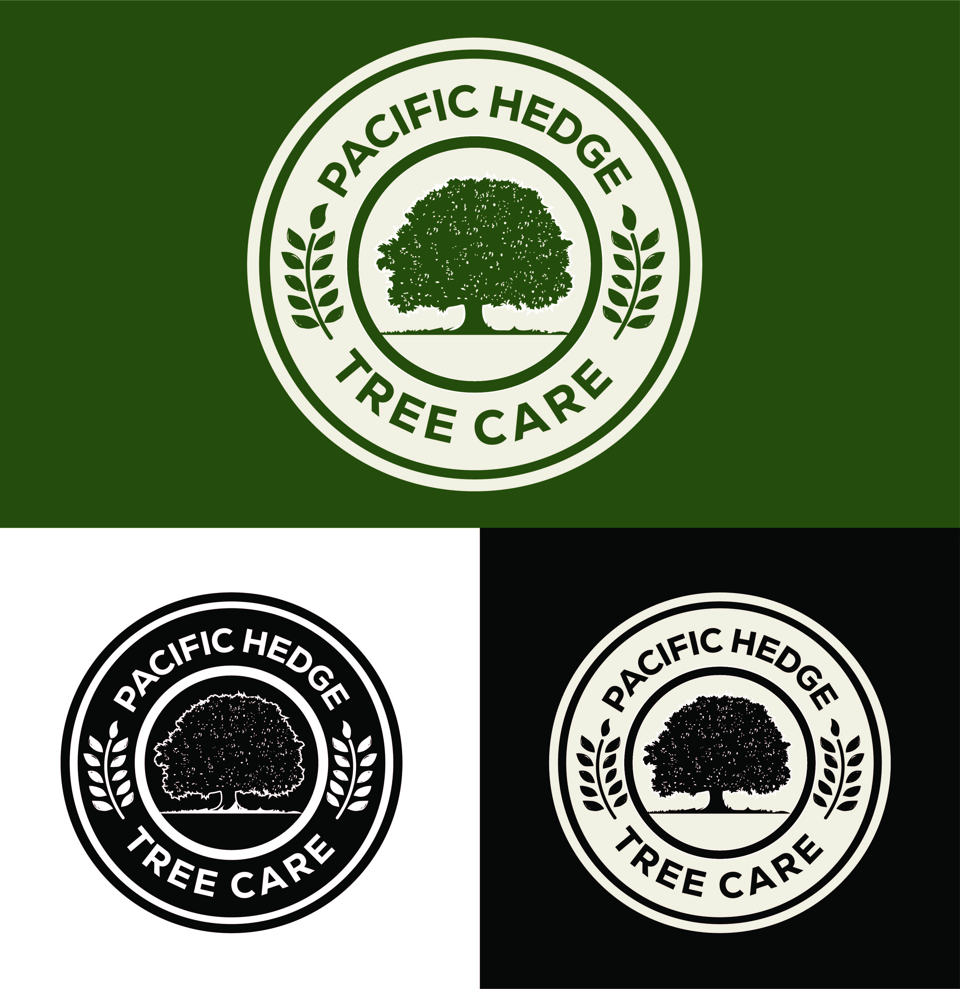 Logo Design by Halal_Designs786 for Pacific Hedge Tree Care | Design #34542647