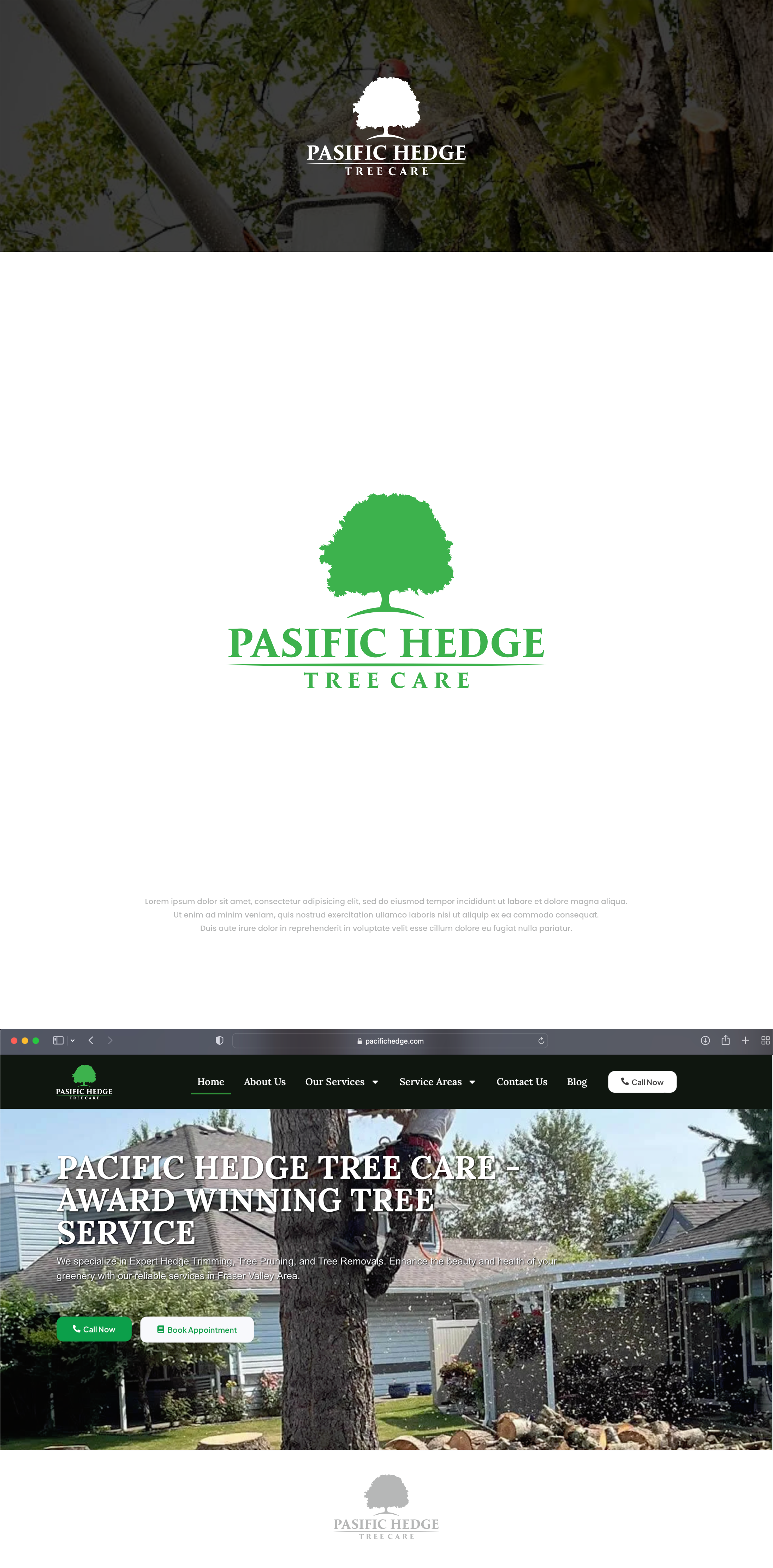 Design de Logo par Low_vertical pour Pacific Hedge Tree Care | Design #34517621