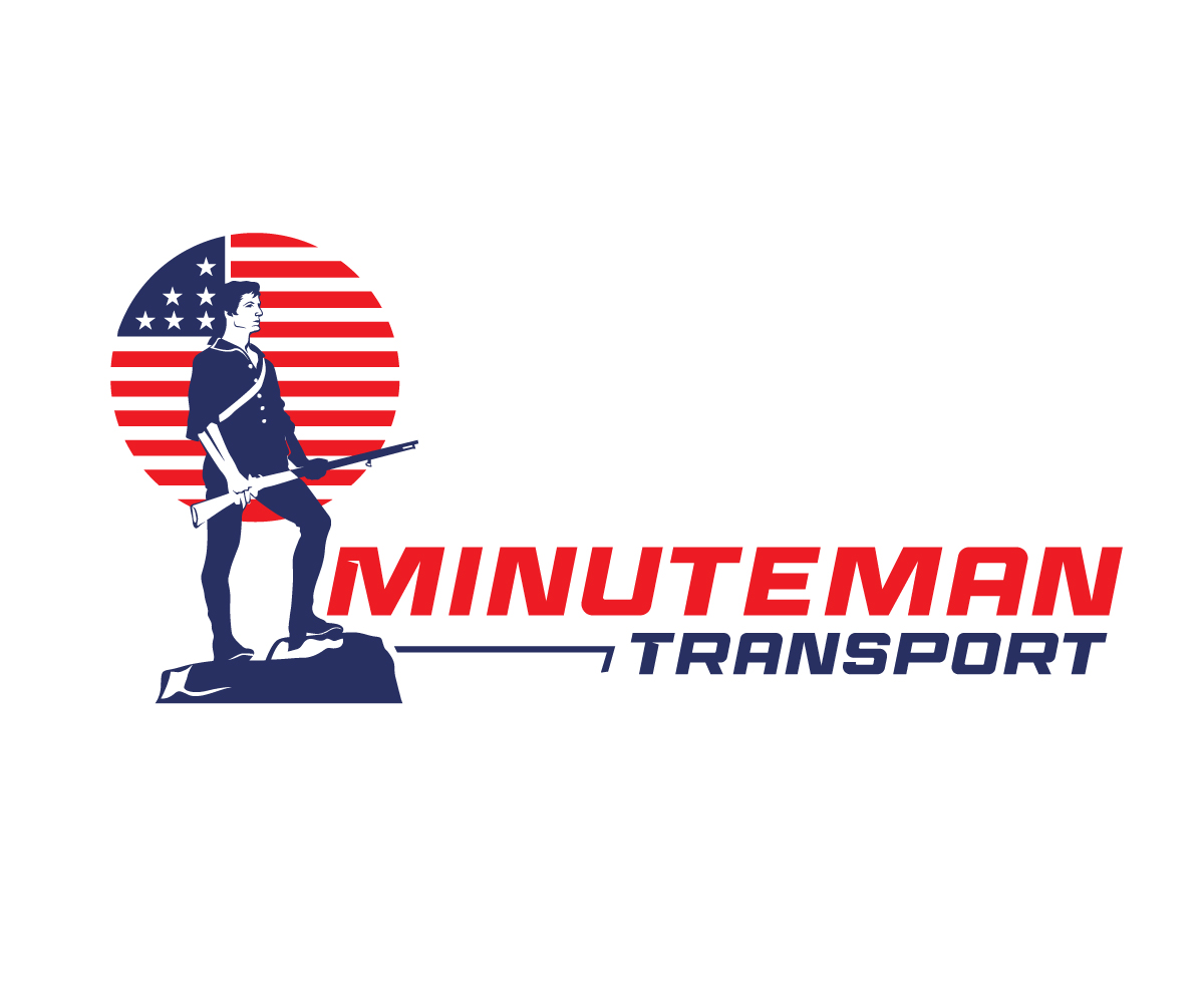Logo Design by Om Namah Shivay for Minuteman Transport Inc. | Design #34527300