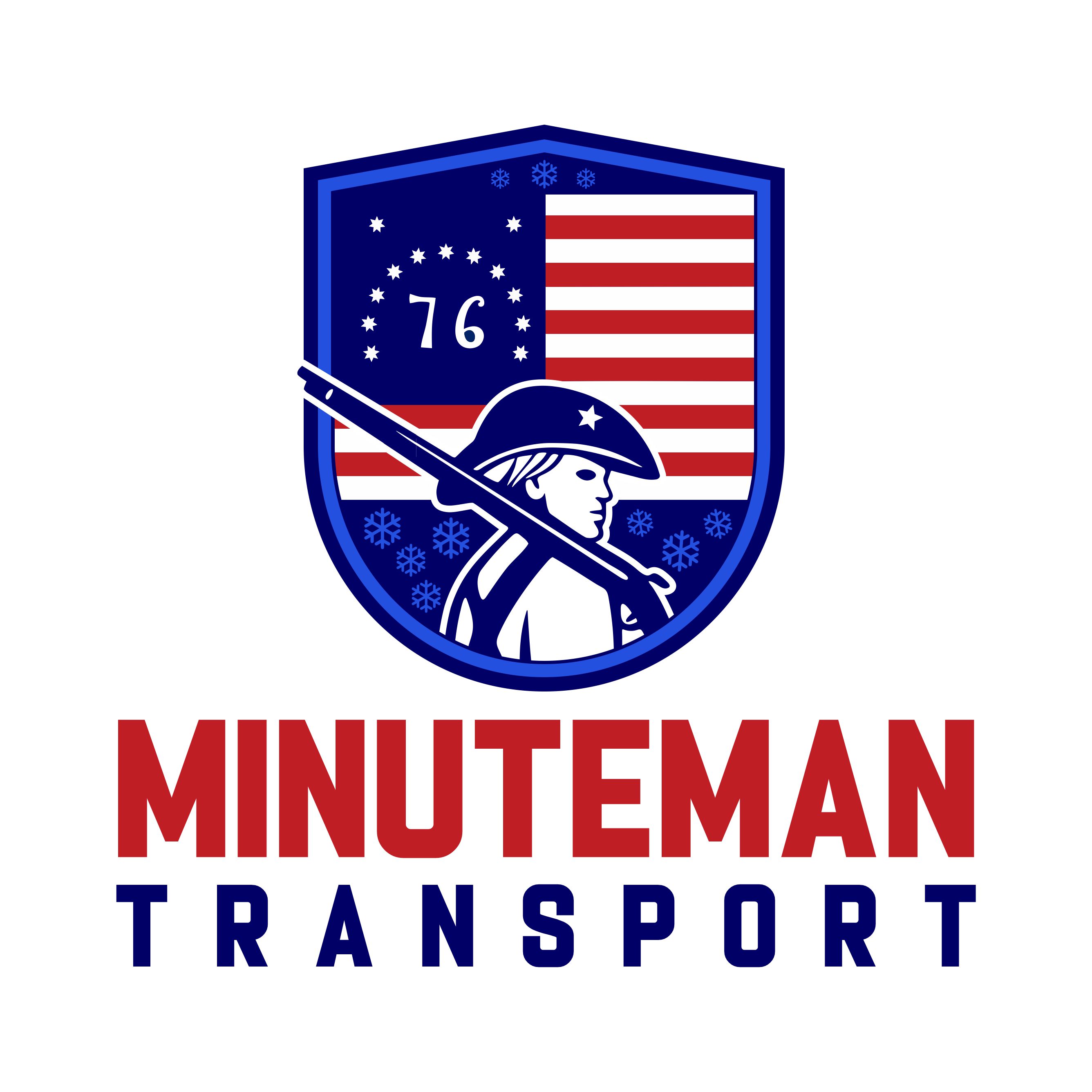 Logo Design by Vector Lamp for Minuteman Transport Inc. | Design #34569119