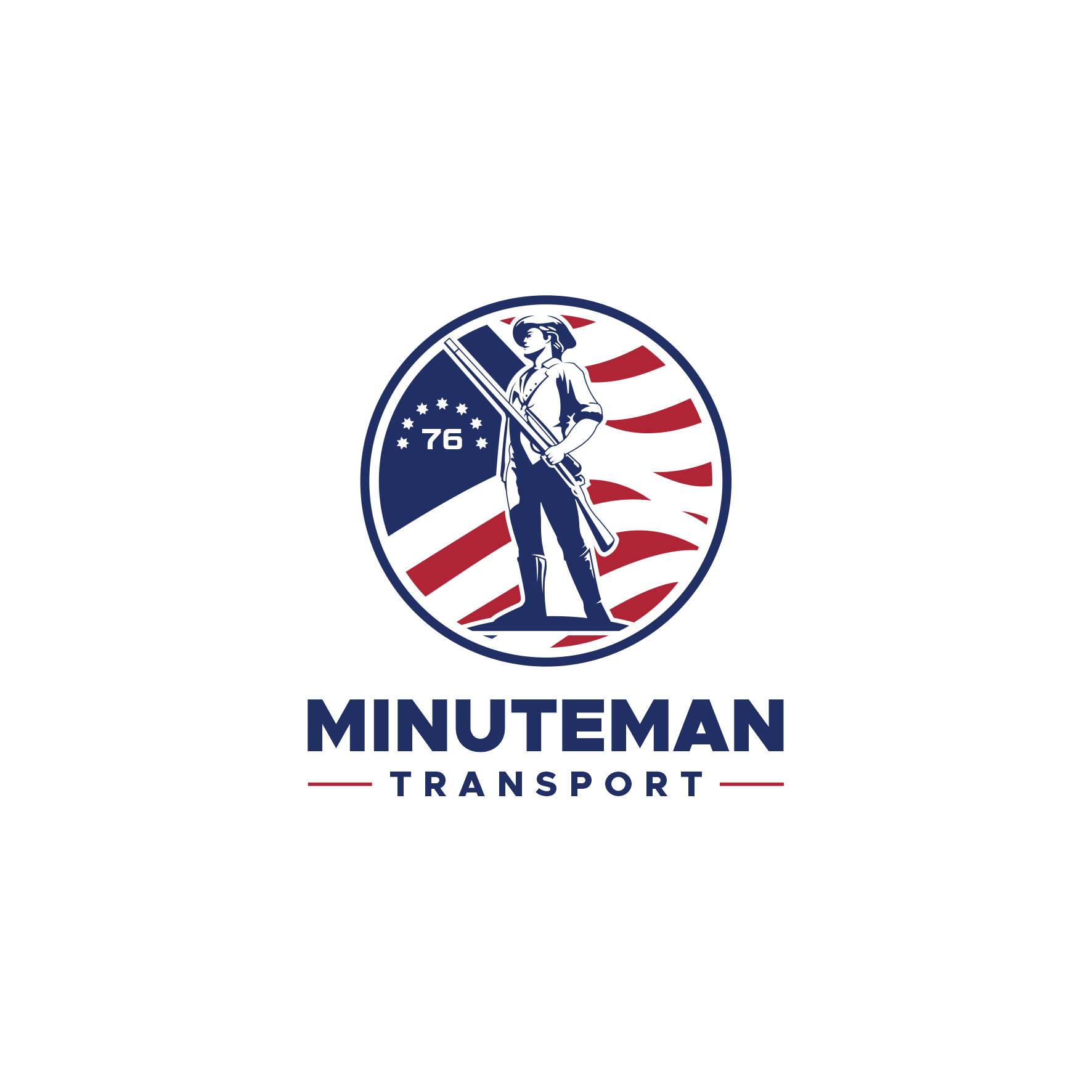 Logo Design by sabina aiko for Minuteman Transport Inc. | Design #34571794