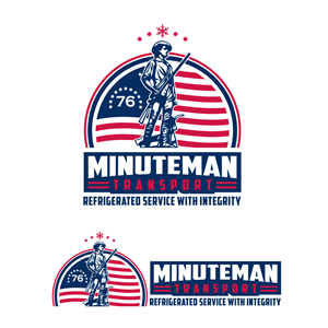 Logo Design by MagicArt Pix for Minuteman Transport Inc. | Design: #34954676
