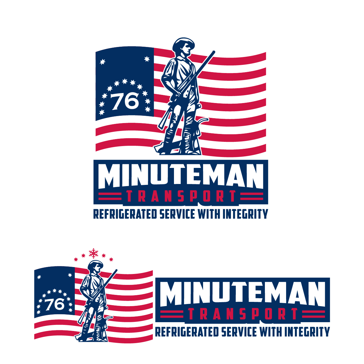 Logo Design by MagicArt Pix for Minuteman Transport Inc. | Design #34954677