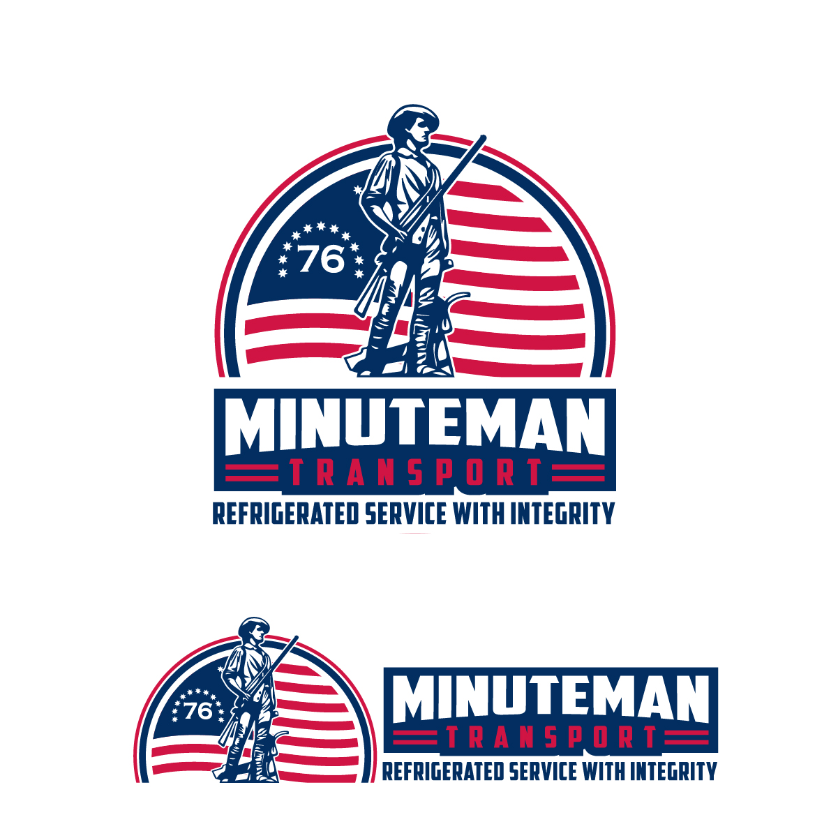 Logo Design by MagicArt Pix for Minuteman Transport Inc. | Design #34959195