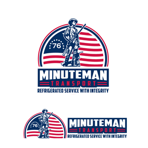 Logo Design by MagicArt Pix for Minuteman Transport Inc. | Design: #34959195