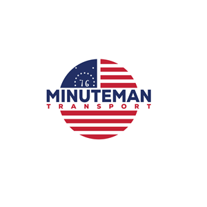 Logo Design by Md Nurullah 1 for Minuteman Transport Inc. | Design: #34524999