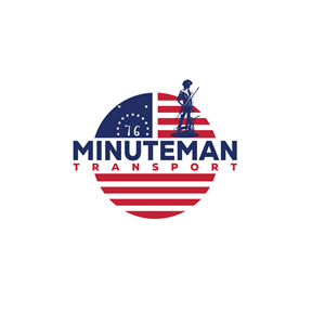 Logo Design by Md Nurullah 1 for Minuteman Transport Inc. | Design: #34525034