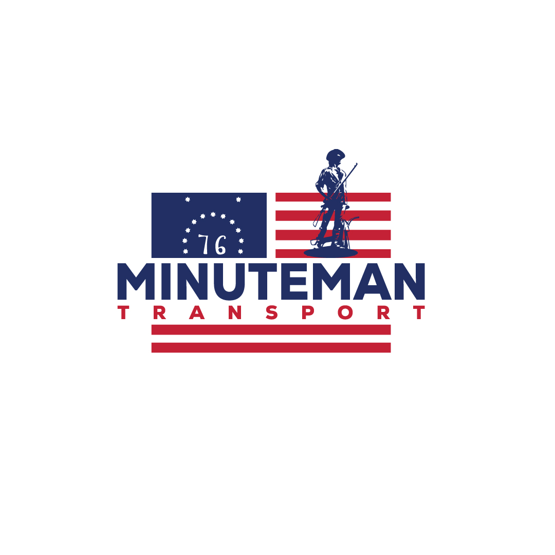 Logo Design by Md Nurullah 1 for Minuteman Transport Inc. | Design #34525059
