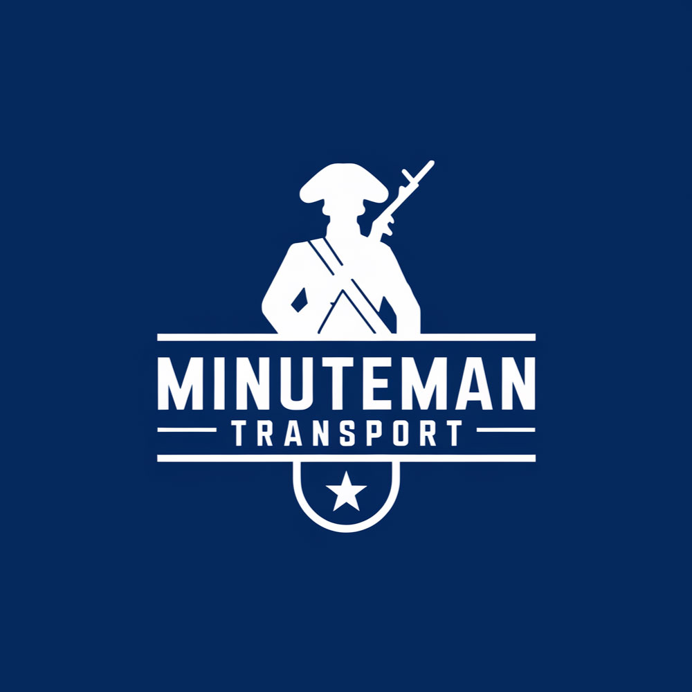 Logo Design by KING JM for Minuteman Transport Inc. | Design #34529572
