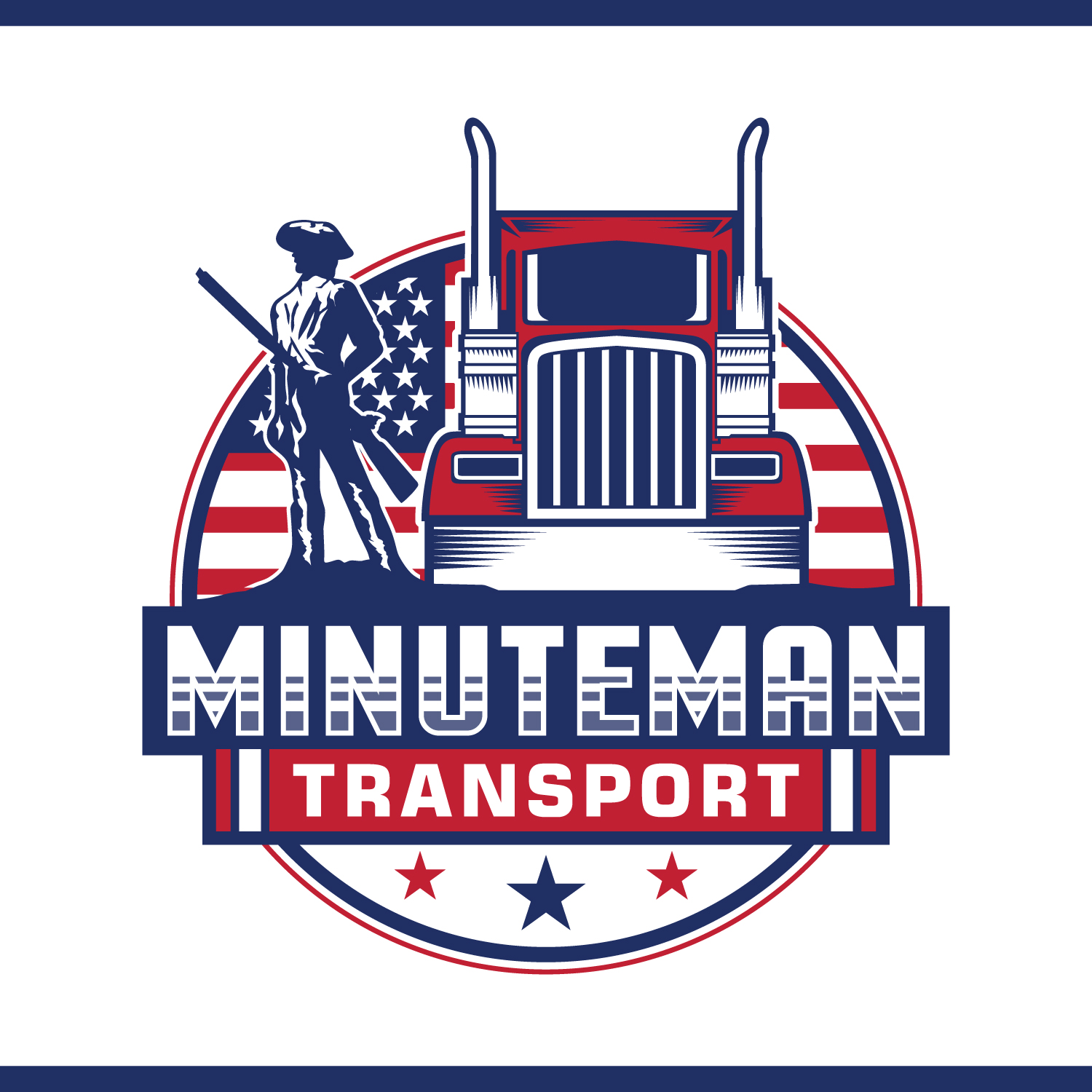 Diseño de Logo por Suvendu.S para Minuteman Transport Inc. | Diseño #34558950