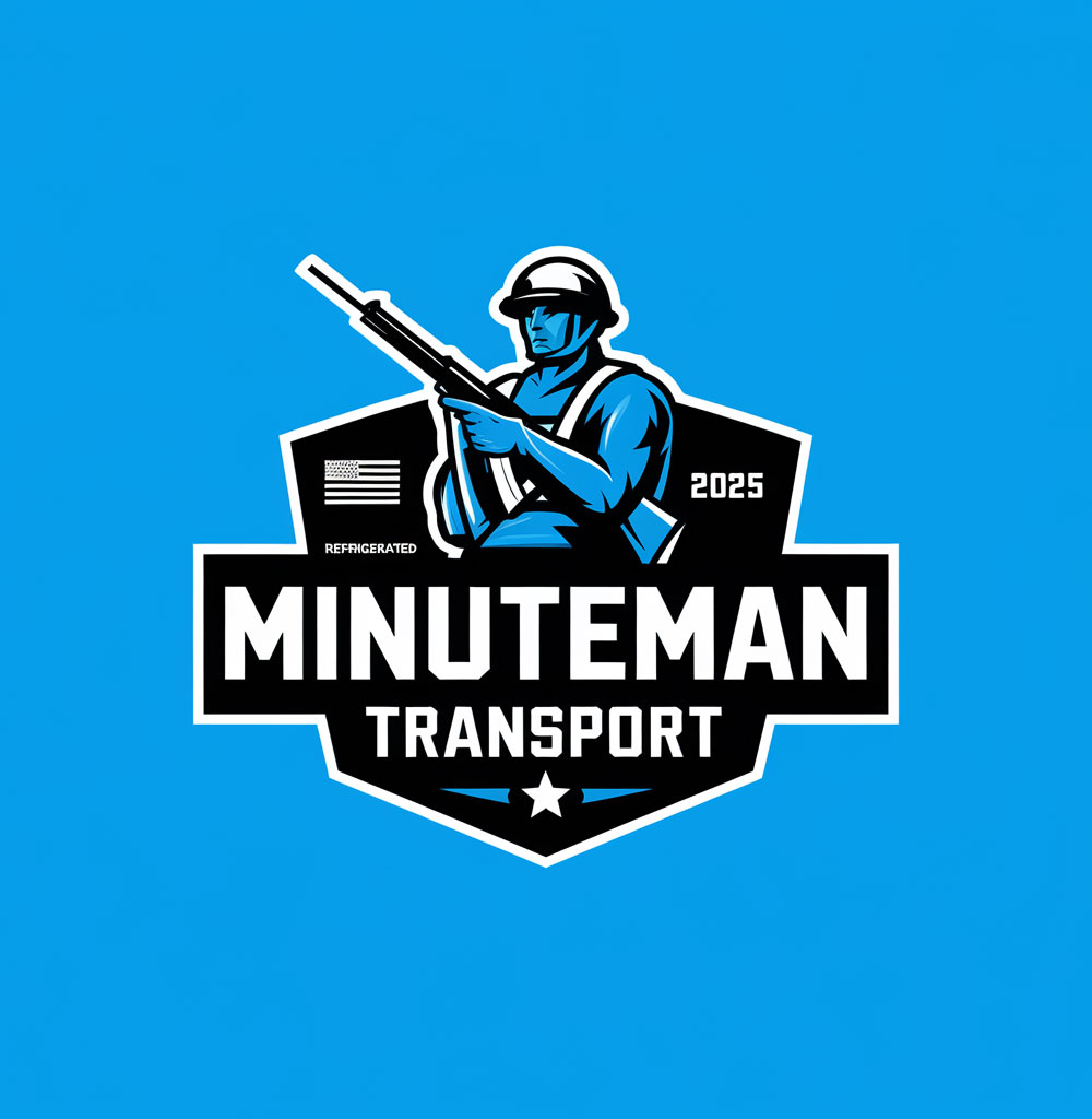 Logo Design by Christopher C for Minuteman Transport Inc. | Design #34532733