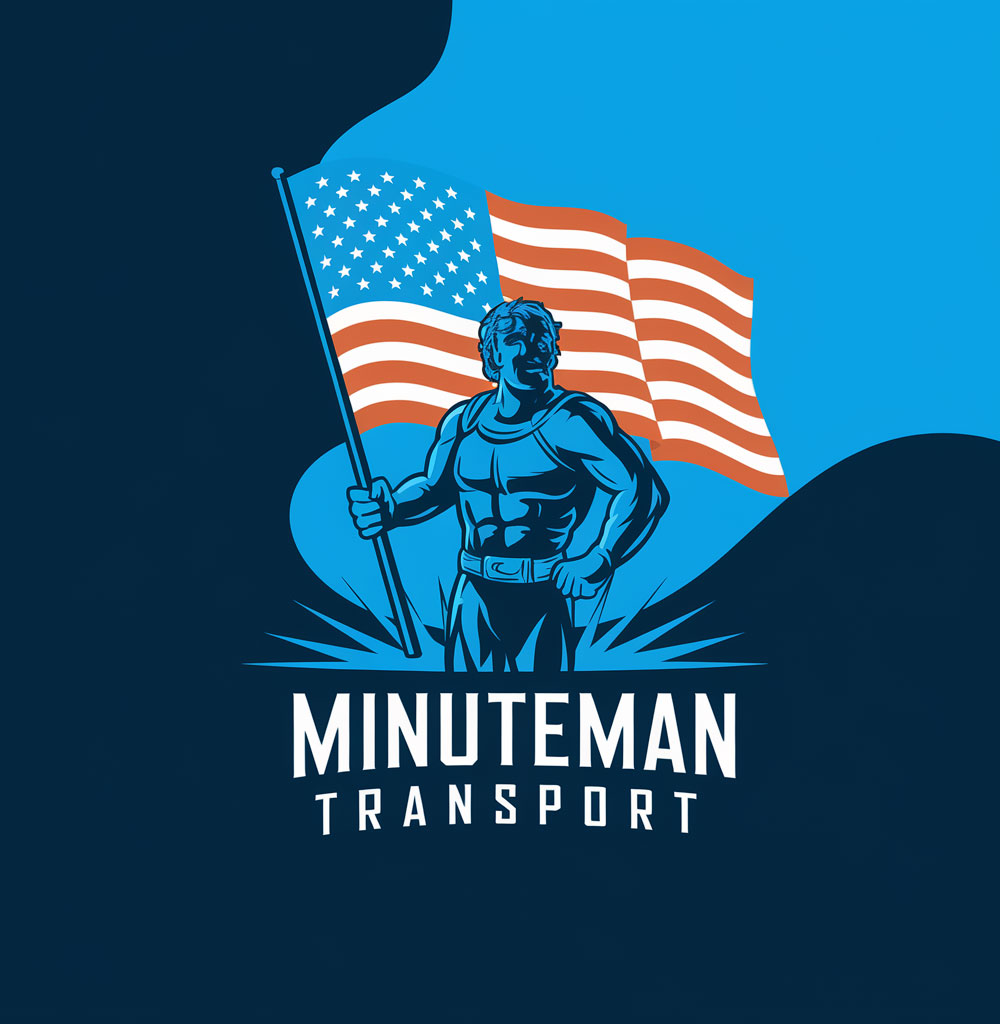 Diseño de Logo por DesignVerse777 para Minuteman Transport Inc. | Diseño #34532735
