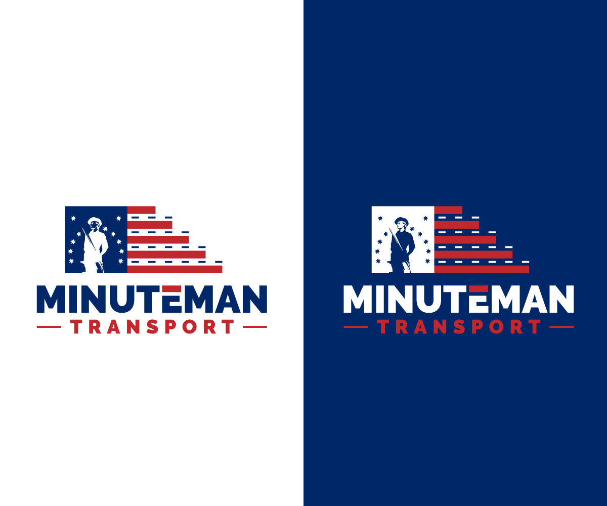 Diseño de Logo por alexdarah para Minuteman Transport Inc. | Diseño #34528813