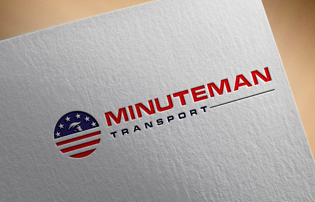 Logo-Design von leooo für Minuteman Transport Inc. | Design #34565623