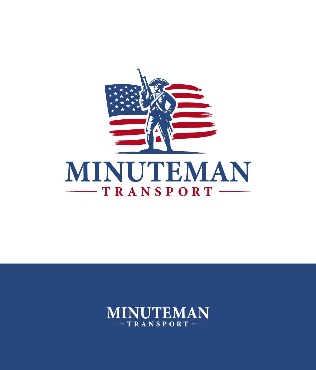 Diseño de Logo por apik. para Minuteman Transport Inc. | Diseño #34526648