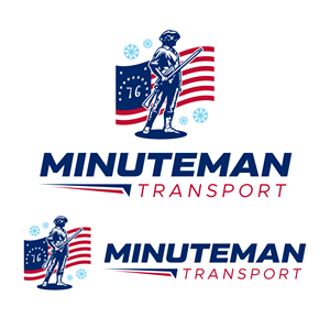 Logo Design by John Mark Arts for Minuteman Transport Inc. | Design #34526491